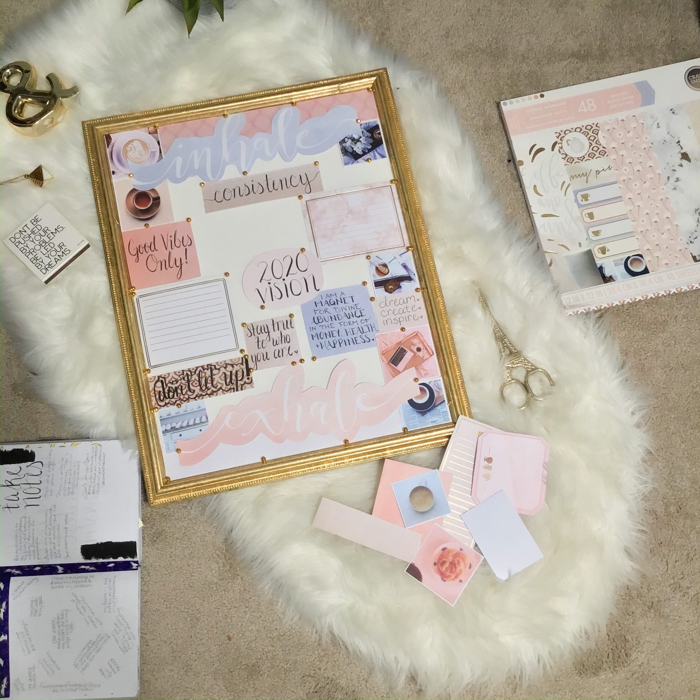 Creating a vision board