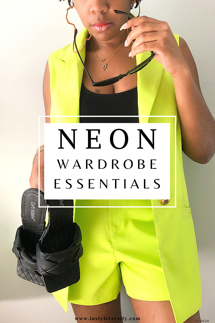 Neon Outfit Wardrobe Essentials