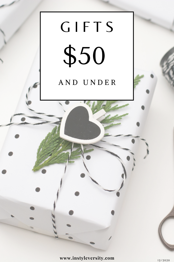 gifts $50 and under pinterest pin