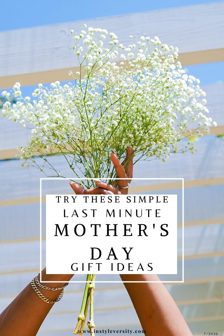 pin it last minute mother's day gift on pinterest