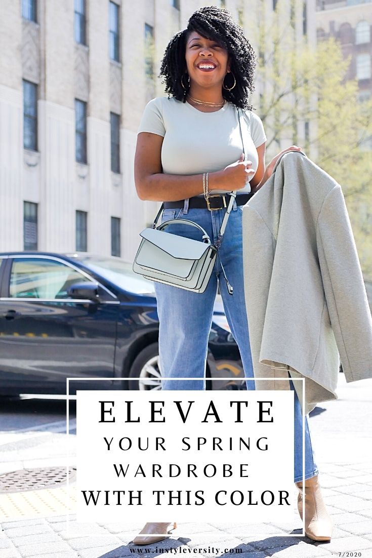 Pin Instyleversity's Sage Green Wardrobe Blog Post To Pinterest  